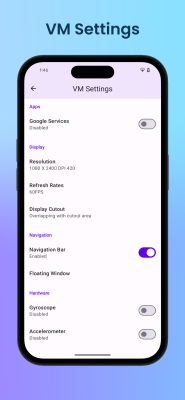 Capture d'écran de l'application Virtual Master - #4