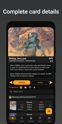 Capture d'écran de l'application ManaBox - #1