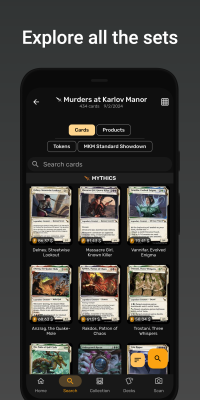 Capture d'écran de l'application ManaBox - #7