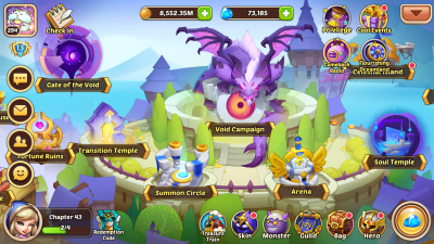 Capture d'écran de l'application Idle Heroes - #7