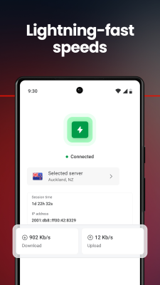 Capture d'écran de l'application MEGA VPN - #5