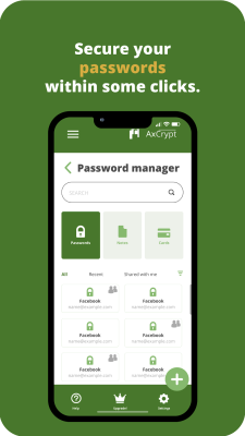 Capture d'écran de l'application AxCrypt - #6