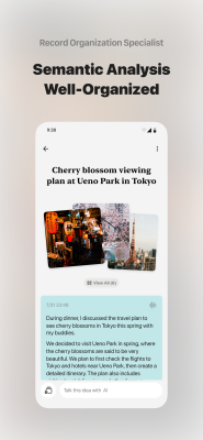 Capture d'écran de l'application ideaShell: AI Voice Notes - #4