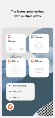 Capture d'écran de l'application ideaShell: AI Voice Notes - #8