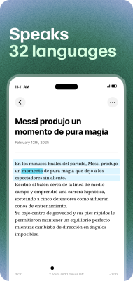 Capture d'écran de l'application ElevenReader - #5