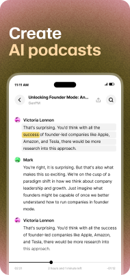 Capture d'écran de l'application ElevenReader - #6