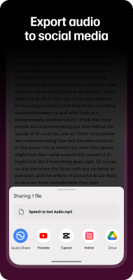 Capture d'écran de l'application ElevenLabs: AI Voice Generator - #3