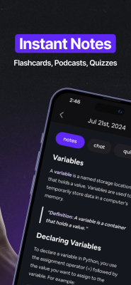 Capture d'écran de l'application Turbolearn - #3