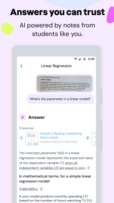 Capture d'écran de l'application Studocu - #3