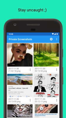 Capture d'écran de l'application Private Screenshots - #3
