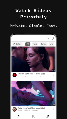 Capture d'écran de l'application Private Browser: Incognito App - #7
