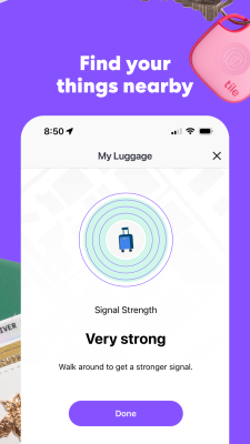 Capture d'écran de l'application Tile: Making Things Findable - #1