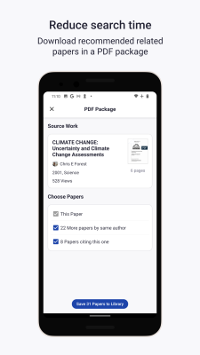 Capture d'écran de l'application Academia.edu - #3