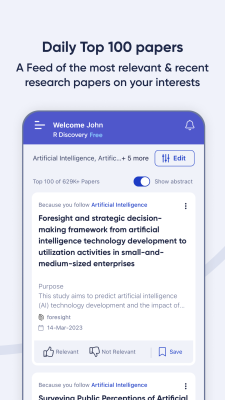 Capture d'écran de l'application R Discovery - #3