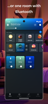 Capture d'écran de l'application Philips Hue - #3
