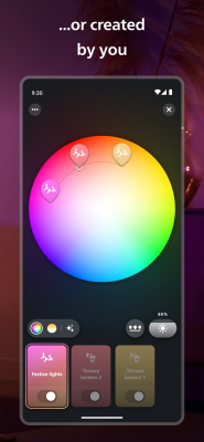 Capture d'écran de l'application Philips Hue - #5