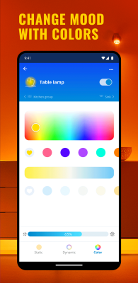 Capture d'écran de l'application WiZ Connected - #3