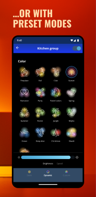 Capture d'écran de l'application WiZ Connected - #4