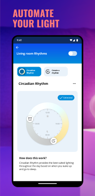 Capture d'écran de l'application WiZ Connected - #5