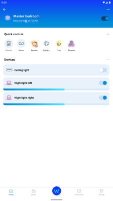Capture d'écran de l'application WiZ Connected - #7