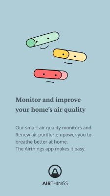 Capture d'écran de l'application Airthings - #1