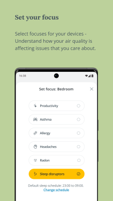 Capture d'écran de l'application Airthings - #4