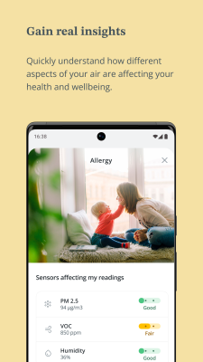 Capture d'écran de l'application Airthings - #8