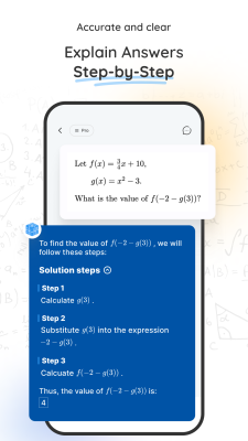 Capture d'écran de l'application Mathos AI - #2