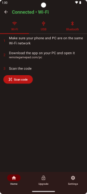 Capture d'écran de l'application Remote Gamepad - #6