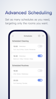 Capture d'écran de l'application Roborock - #3