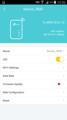 Capture d'écran de l'application tpPLC - #3