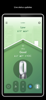 Capture d'écran de l'application MyDyson - #3