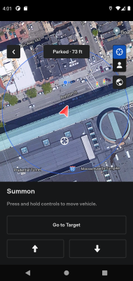 Capture d'écran de l'application Tesla - #3