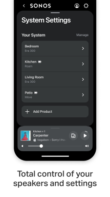 Capture d'écran de l'application Sonos - #4