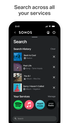 Capture d'écran de l'application Sonos - #5