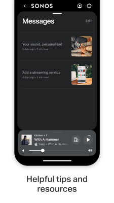 Capture d'écran de l'application Sonos - #6
