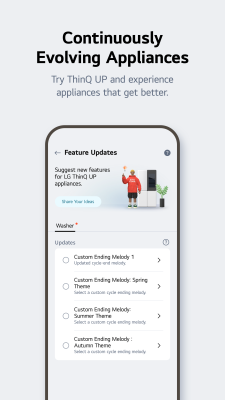 Capture d'écran de l'application LG ThinQ - #5