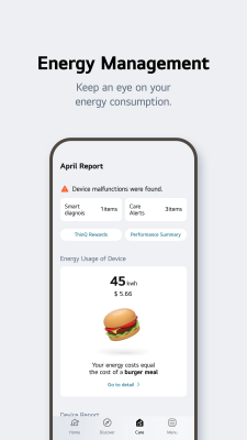 Capture d'écran de l'application LG ThinQ - #7