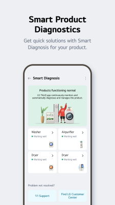 Capture d'écran de l'application LG ThinQ - #8