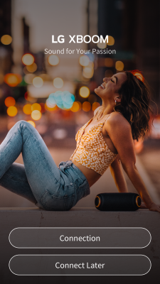 Capture d'écran de l'application LG XBOOM - #1
