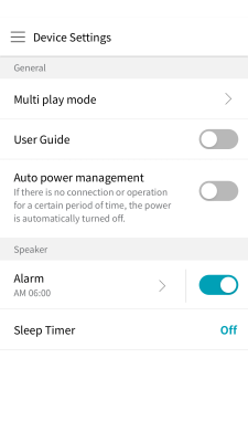 Capture d'écran de l'application LG XBOOM - #7
