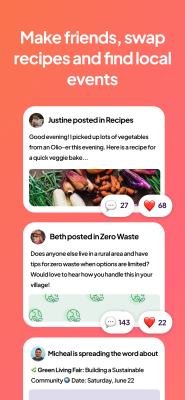 Capture d'écran de l'application Olio - #6
