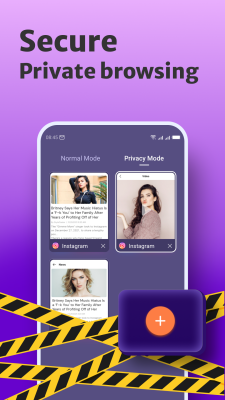 Capture d'écran de l'application Hola Browser - #5