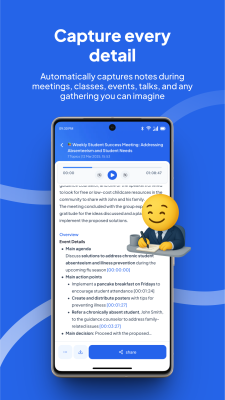 Capture d'écran de l'application Meeting.ai - #1