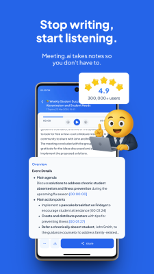 Capture d'écran de l'application Meeting.ai - #7