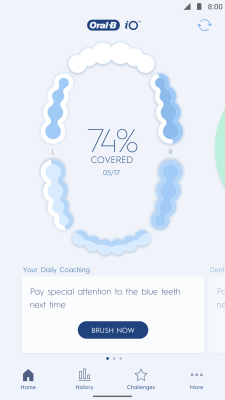 Capture d'écran de l'application Oral-B - #1