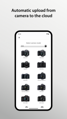 Capture d'écran de l'application image.canon - #2