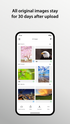 Capture d'écran de l'application image.canon - #3