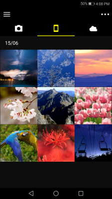 Capture d'écran de l'application SnapBridge - #2