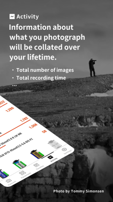 Capture d'écran de l'application FUJIFILM XApp - #6
